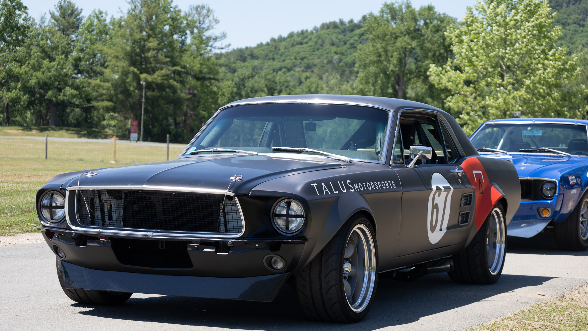 1967 Mustang Coupe, front three-quarter view